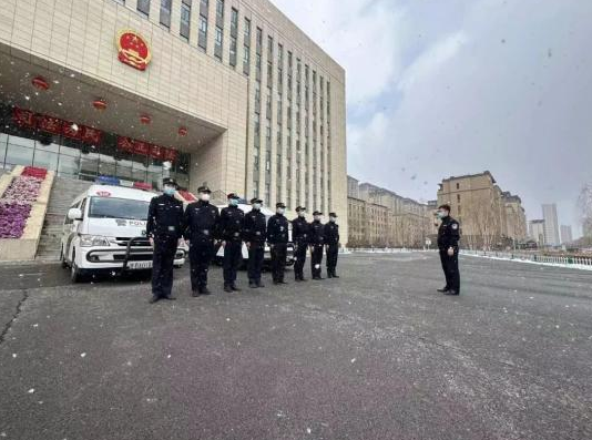 市法院法警支隊圓滿完成疫情后首次現(xiàn)場庭審警務(wù)保障任務(wù)