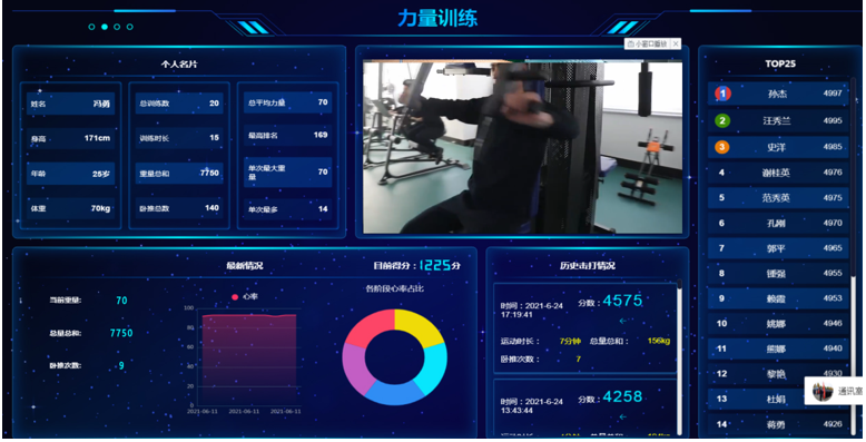 智能耐力訓練系統